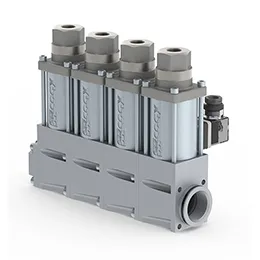 Co-ax manifold valves