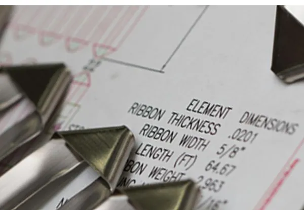INDUSTRIAL RIBBON HEATING ELEMENTS