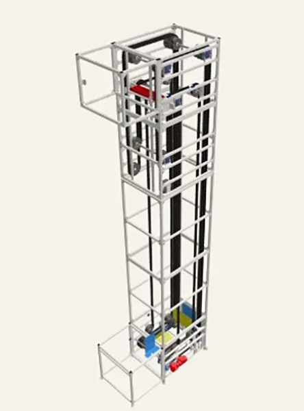 C-shape Platform Elevator