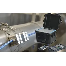 NivuFlow Mobile 600  Self sufficient and contactless flow meter