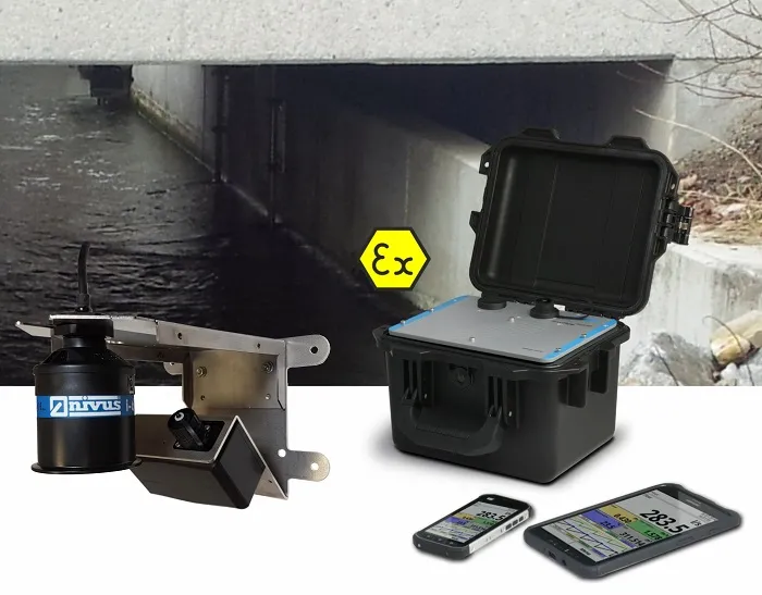 NivuFlow Mobile 550  SelfSufficient Flow Metering using Radar