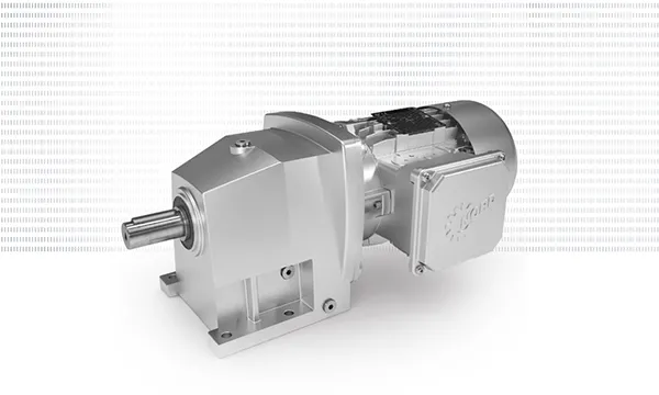 UNICASE helical in-line geared motor