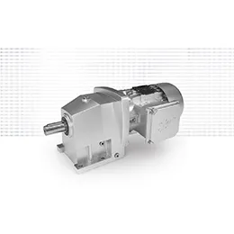 UNICASE helical in-line geared motor