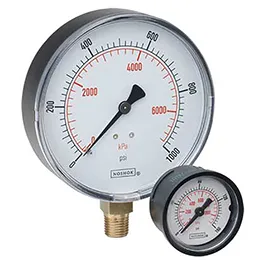 100 Series ABS & Steel Case Dry Pressure Gauges