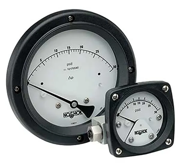 1000 Series Piston Type Differential Pressure Gauges
