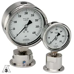 10 Series Heavy-Duty Sanitary Pressure Gauges