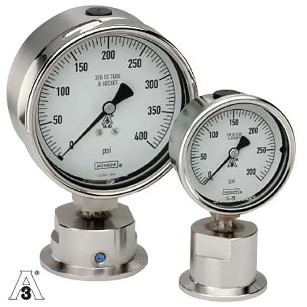Heavy-Duty Sanitary Pressure Gauges