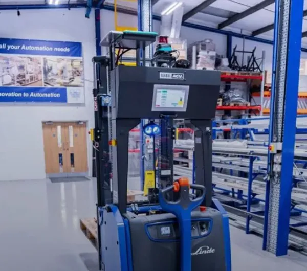 DRIVERLESS FORKLIFT TRUCKS