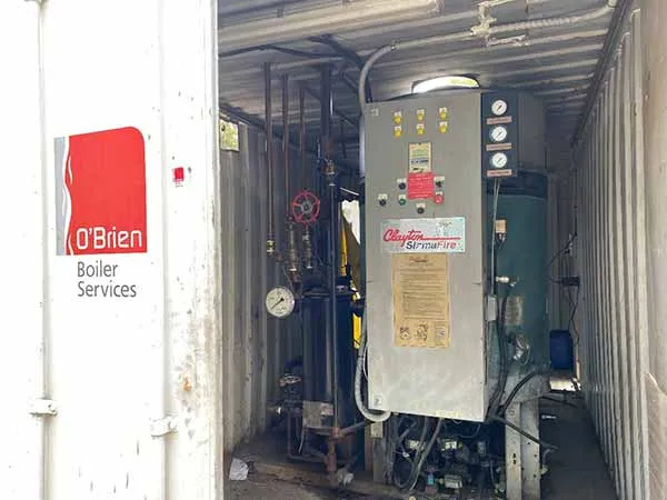 1200kW Clayton Steam Generator Containerised