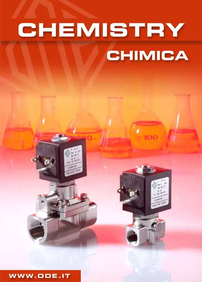 Solenoid Valves for chemistry