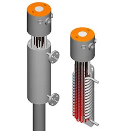 Electric flow heater type ceh
