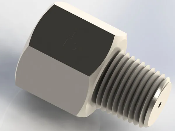 Precision Metal Orifices - NPT Adapter