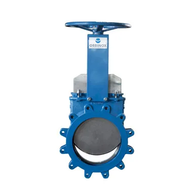 Uni-directional AWWA C520-14 lug type knife gate valve
