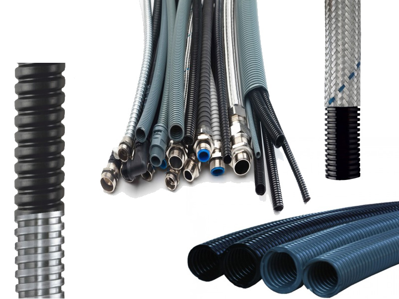 TACFLEX polyamide & metal spiral pipe & fittings