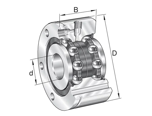 Axial Angular Contact Ball Bearings