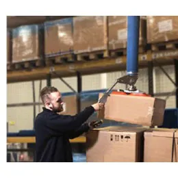 Box Lifter for Order Picking and High Box Stacking