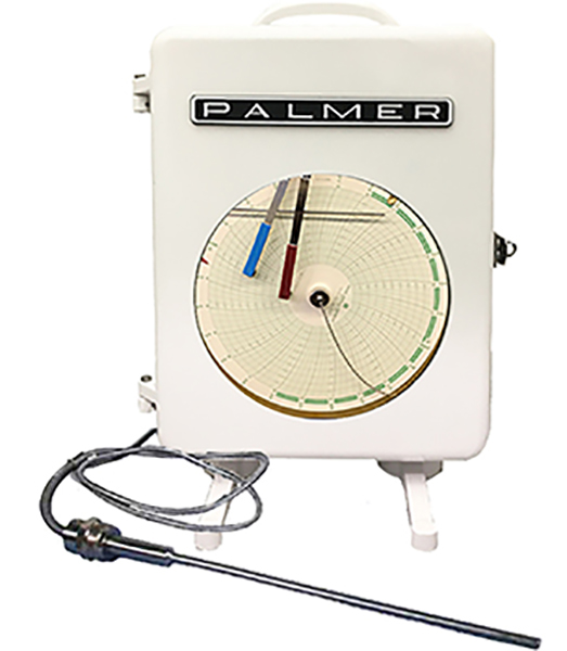 Enregistreur papier - Palmer Wahl Instruments, Inc. - de température / à  diagramme circulaire