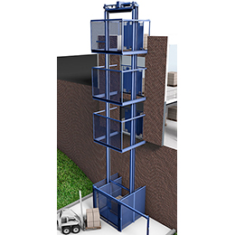 M Series 2-Post–Mechanical Vertical Lift