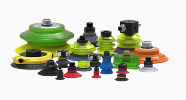 Suction cups and soft grippers