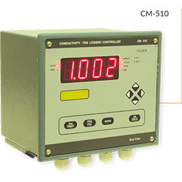 ON LINE CONDUCTIVITY LOGGER AND CONTROLLER CM-510
