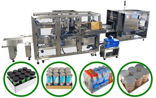 Tray loading forming equipment