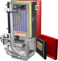 Automatic boiler VERNER A602