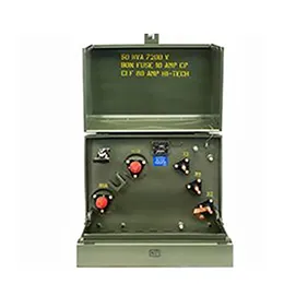 Single-phase pad-mounted transformers