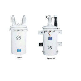 Single-phase pole-mounted distribution transformers