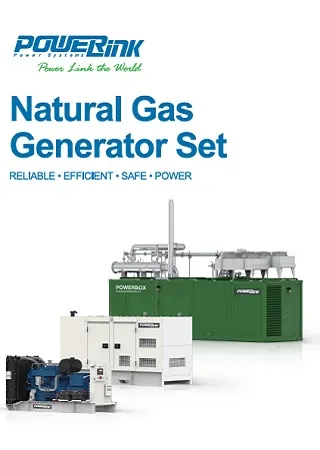 Natural Gas Generator set Brochure