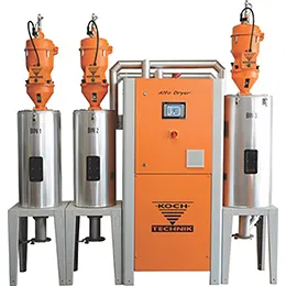 Dehumidified air dryer