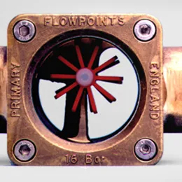 gunmetal sight flow indicator