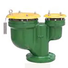 Combination air release-vacuum breaker valve