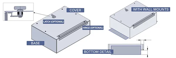Custom 5-Sided Enclosures