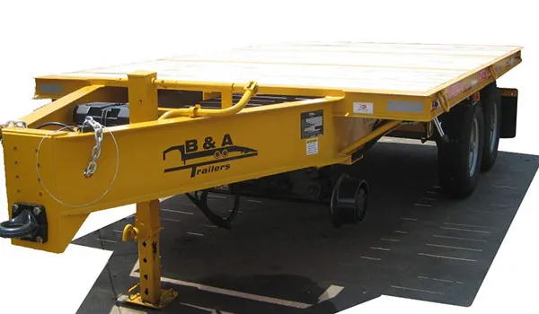 Rail Equipped Trailer