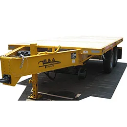 Rail Equipped Trailer