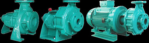 END SUCTION CENTRIFUGAL PUMPS