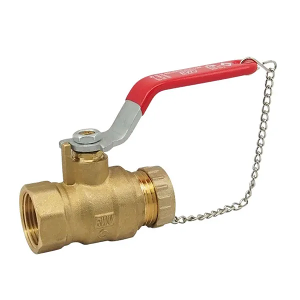 5586AB LF Brass Hose End Ball Valve