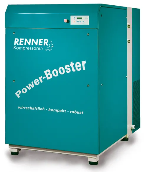oil-injected screw booster