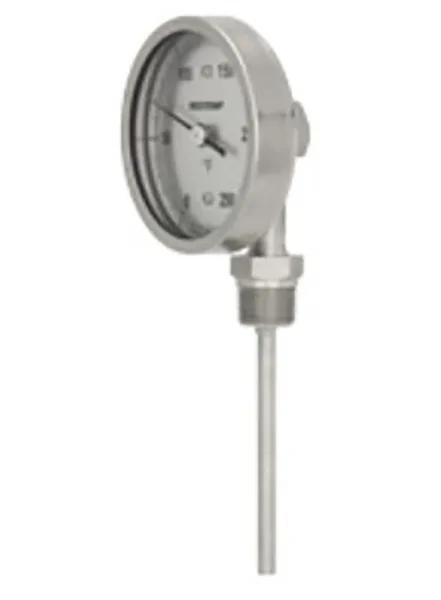 BOTTOM CONNECT BIMETAL THERMOMETER
