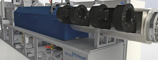 Twin screw extruders