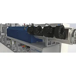 Twin screw extruders
