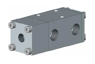 pilot operated spring return spool valves