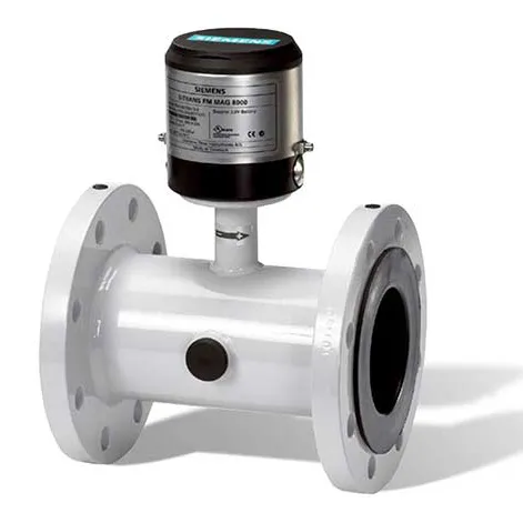 Battery Powered MAG 8000W Water Flow Meter