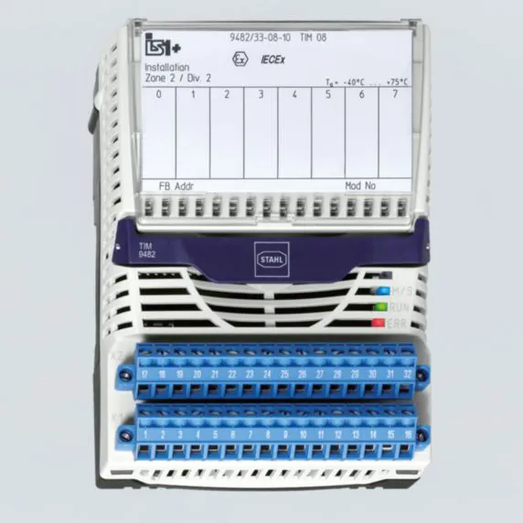 TEMPERATURE INPUT MODULE FOR ZONE 2 SERIES 9482/33