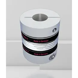 METAL BELLOWS COUPLING WITH CLAMPING HUB