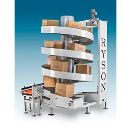 Multiple Entry and Exit Spiral Conveyors