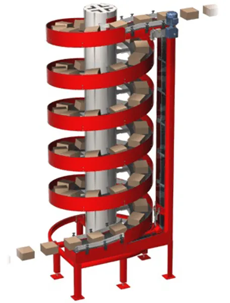 Unit Load Spiral Conveyors