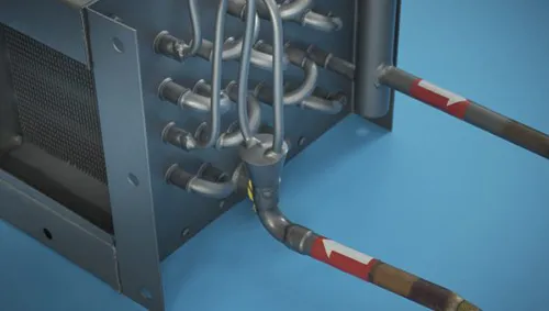Refrigerant coils