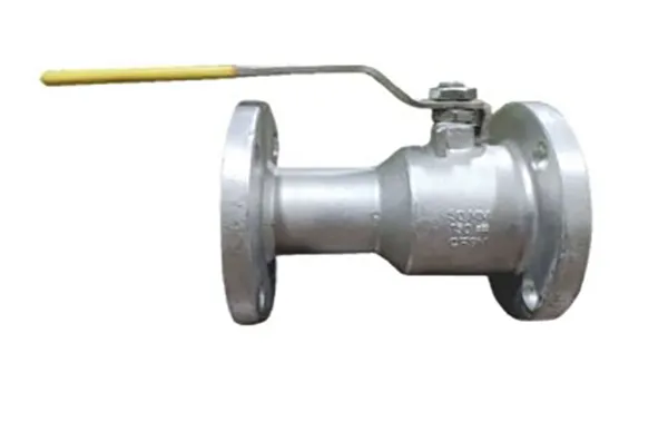 Single Piece Design Ball Valve Flanged End