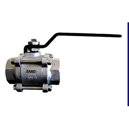 Three Piece Ball Valve Screwed End